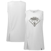 San Diego Padres Levelwear Women's Influx Home Field Tank Top - MLB Tanks