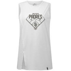 San Diego Padres Levelwear Women's Influx Home Field Tank Top - MLB Tanks