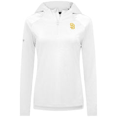 San Diego Padres Levelwear Women's Raven Insignia 2.0 Quarter-Zip Jacket - MLB Jackets