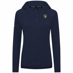Milwaukee Brewers Levelwear Women's Raven Insignia 2.0 Quarter-Zip Jacket - MLB Jackets
