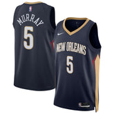 Navy Dejounte Murray New Orleans Pelicans Unisex 2024 Offseason Addition Swingman Jersey | NBA