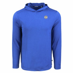 Milwaukee Brewers Cutter & Buck Coastline Epic Comfort Recycled Eco Hoodie Long Sleeve T-Shirt - MLB Hoodies