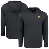 Athletics Cutter & Buck Coastline Epic Comfort Recycled Eco Hoodie Long Sleeve T-Shirt - MLB Hoodies