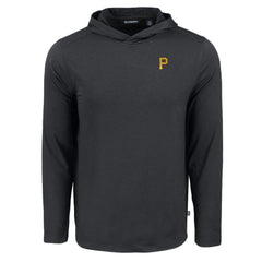 Pittsburgh Pirates Cutter & Buck Coastline Epic Comfort Recycled Eco Hoodie Long Sleeve T-Shirt - MLB Hoodies