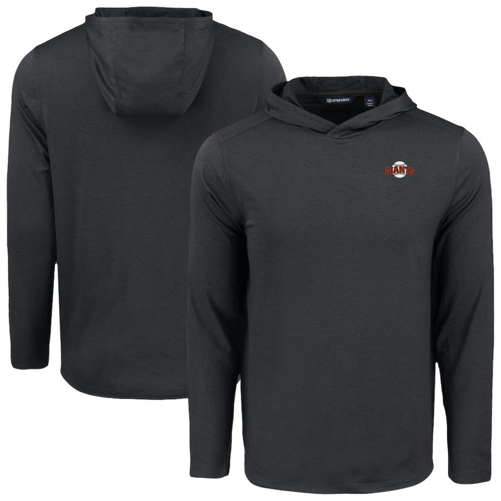 San Francisco Giants Cutter & Buck Coastline Epic Comfort Recycled Eco Hoodie Long Sleeve T-Shirt - MLB Hoodies