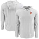 San Francisco Giants Cutter & Buck Coastline Epic Comfort Recycled Eco Hoodie Long Sleeve T-Shirt - MLB Hoodies