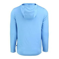 Tampa Bay Rays Cutter & Buck Coastline Epic Comfort Recycled Eco Hoodie Long Sleeve T-Shirt - MLB Hoodies