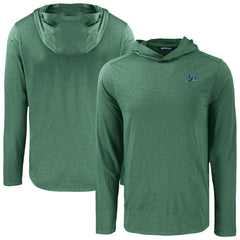 Tampa Bay Rays Cutter & Buck Coastline Epic Comfort Recycled Eco Hoodie Long Sleeve T-Shirt - MLB Hoodies