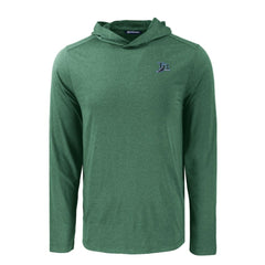 Tampa Bay Rays Cutter & Buck Coastline Epic Comfort Recycled Eco Hoodie Long Sleeve T-Shirt - MLB Hoodies