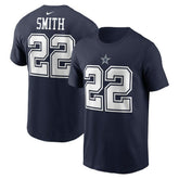 Dallas Cowboys Emmitt Smith Retired Player Name & Number T-Shirt | NFL Hot