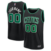 Black Boston Celtics Youth Fast Break Custom Replica Jersey | NBA
