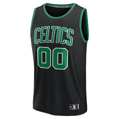 Black Boston Celtics Youth Fast Break Custom Replica Jersey | NBA