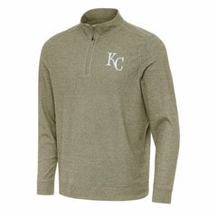 Kansas City Royals Antigua Subtle Quarter-Zip Sweatshirt - MLB Sweatshirts