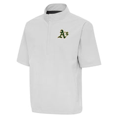 Athletics Antigua Brisk Quarter-Zip Wind Shirt - MLB