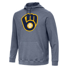 Milwaukee Brewers Antigua Cloud Pullover Hoodie - MLB Hoodies