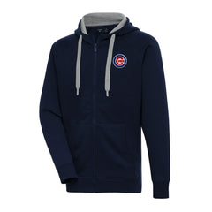 Chicago Cubs Antigua Big & Tall Victory Full-Zip Hoodie Jacket - MLB Jackets