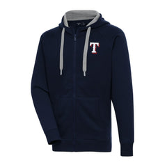 Texas Rangers Antigua Big & Tall Victory Full-Zip Hoodie Jacket - MLB Jackets