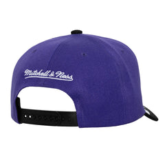 Purple/Black Sacramento Kings Underarch Two-Tone Pro Crown Snapback Hat | NBA