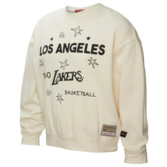 Gold Los Angeles Lakers Women's Hardwood Classics Pullover Sweatshirt | NBA