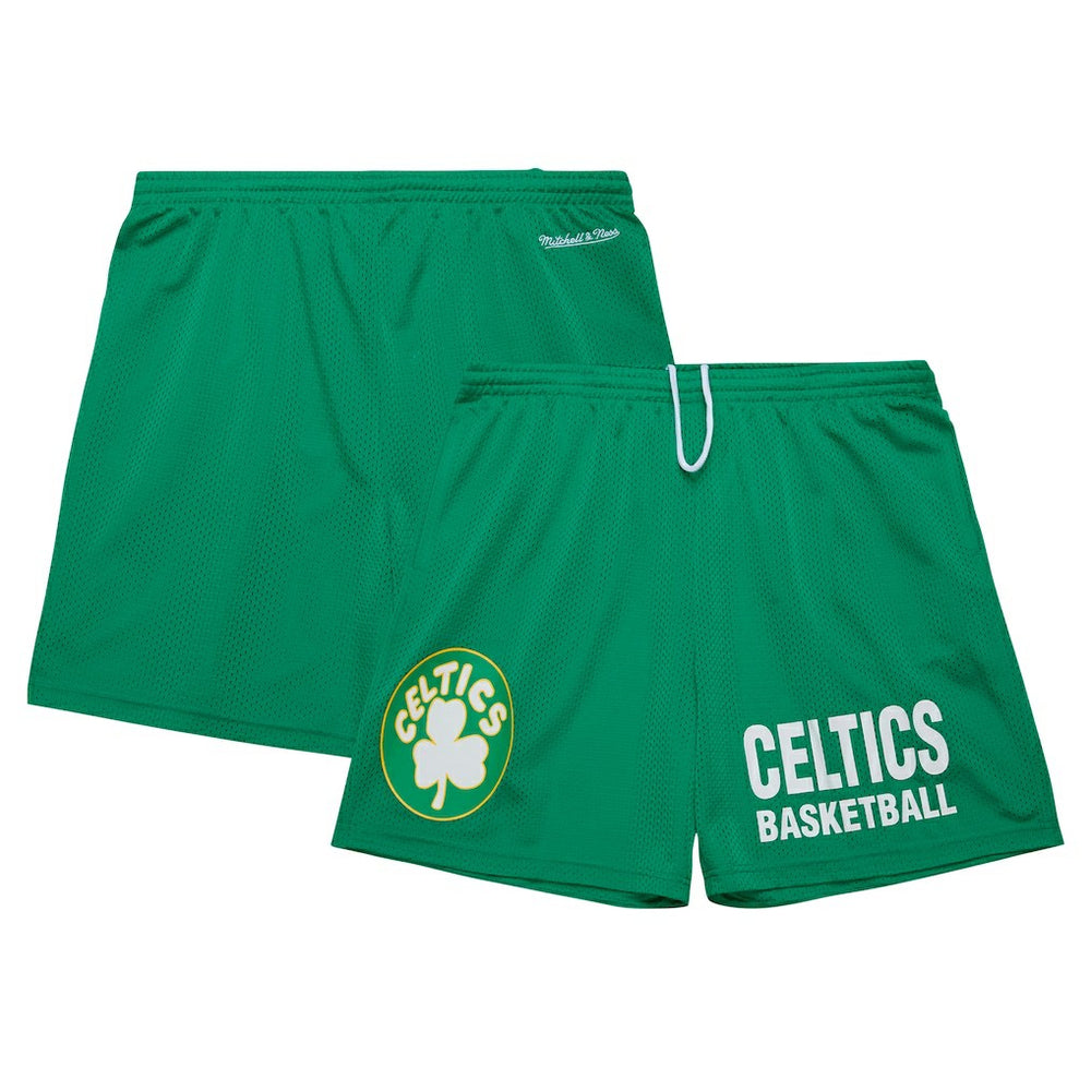 Kelly Green Boston Celtics Hardwood Classics Gameday Mesh Shorts | NBA