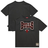 Charcoal Chicago Bulls Women's Hardwood Classics Oversized Boyfriend T-Shirt sale | NBA