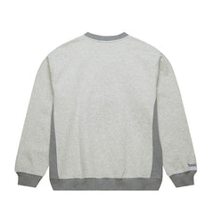 Heather Gray Philadelphia 76ers Vintage Logo Pullover Sweatshirt | NBA