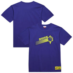 Purple Phoenix Suns Hardwood Classics Neon Nights Premium T-Shirt | NBA