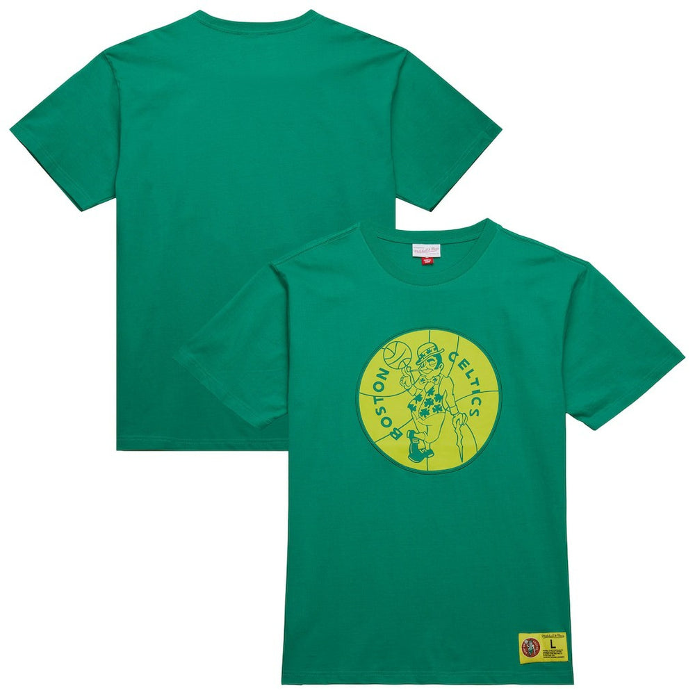 Kelly Green Boston Celtics Hardwood Classics Neon Nights Premium T-Shirt | NBA