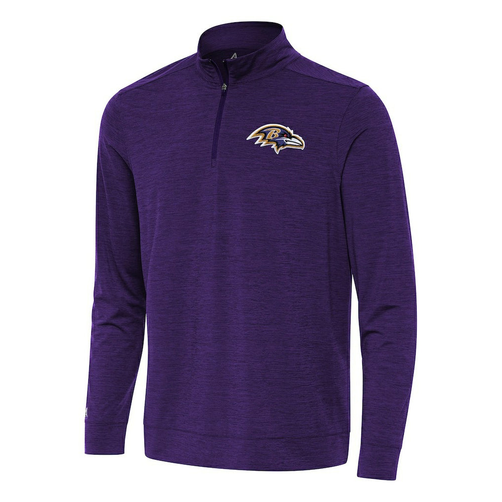 Baltimore Ravens Antigua Bright Quarter-Zip Top | NFL New