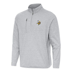 Minnesota Vikings Antigua Certain Tri-Blend Quarter-Zip Top | NFL Sale