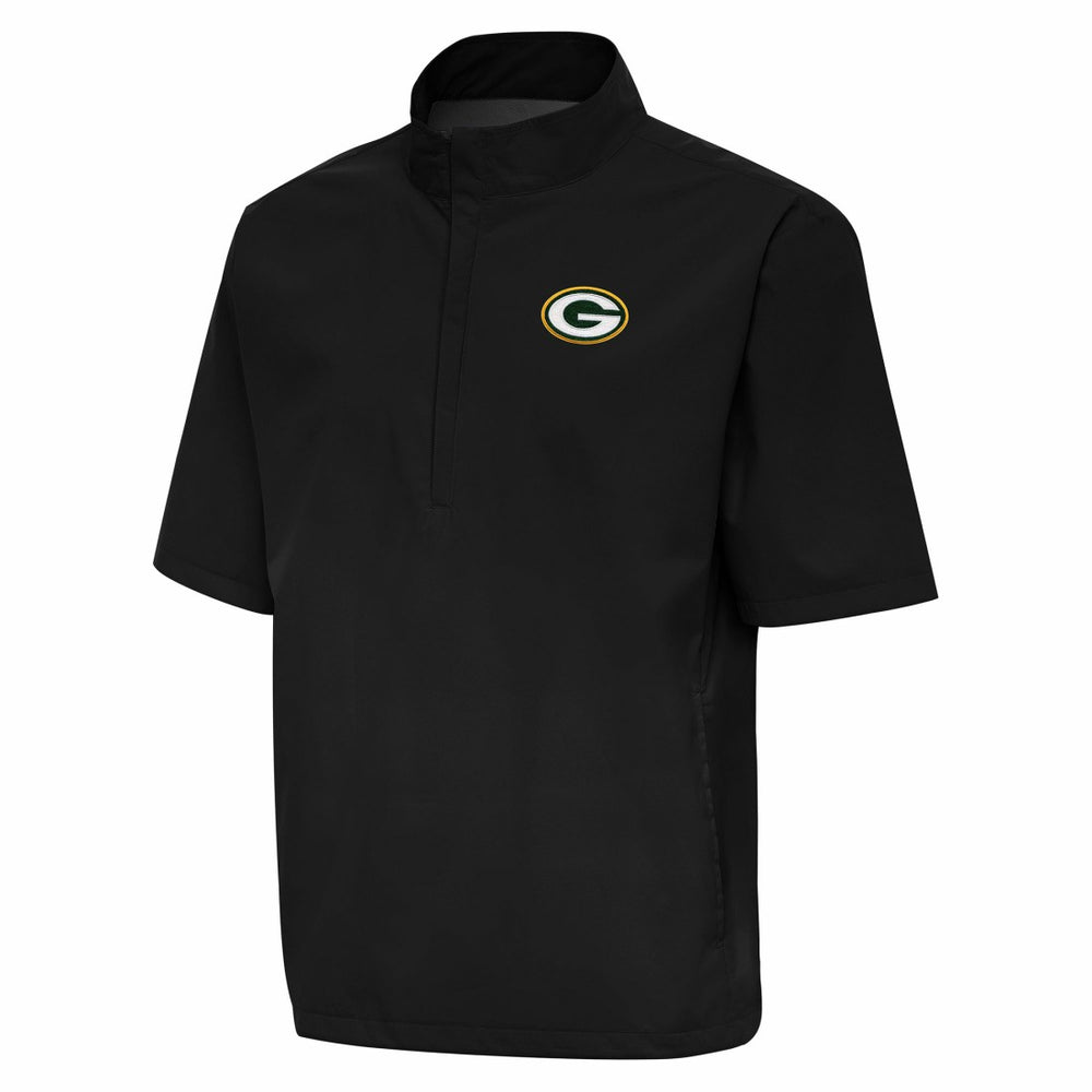 Green Bay Packers Antigua Brisk Short Sleeve Quarter-Zip Windshirt | NFL Near me