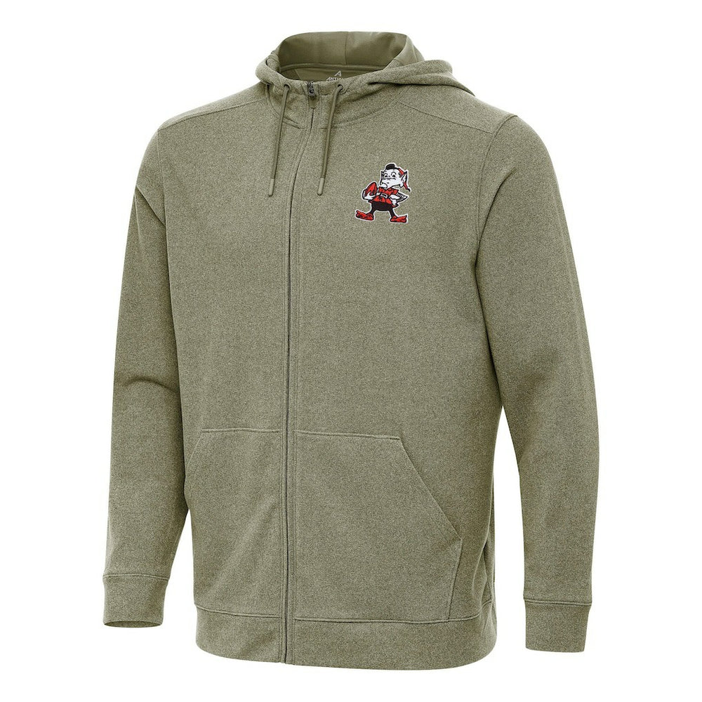 Cleveland Browns Antigua Effortless Full-Zip Hoodie | NFL New