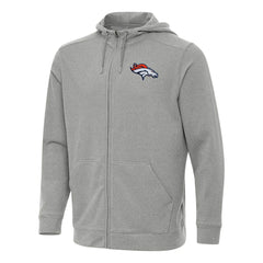Denver Broncos Antigua Effortless Full-Zip Hoodie | NFL New