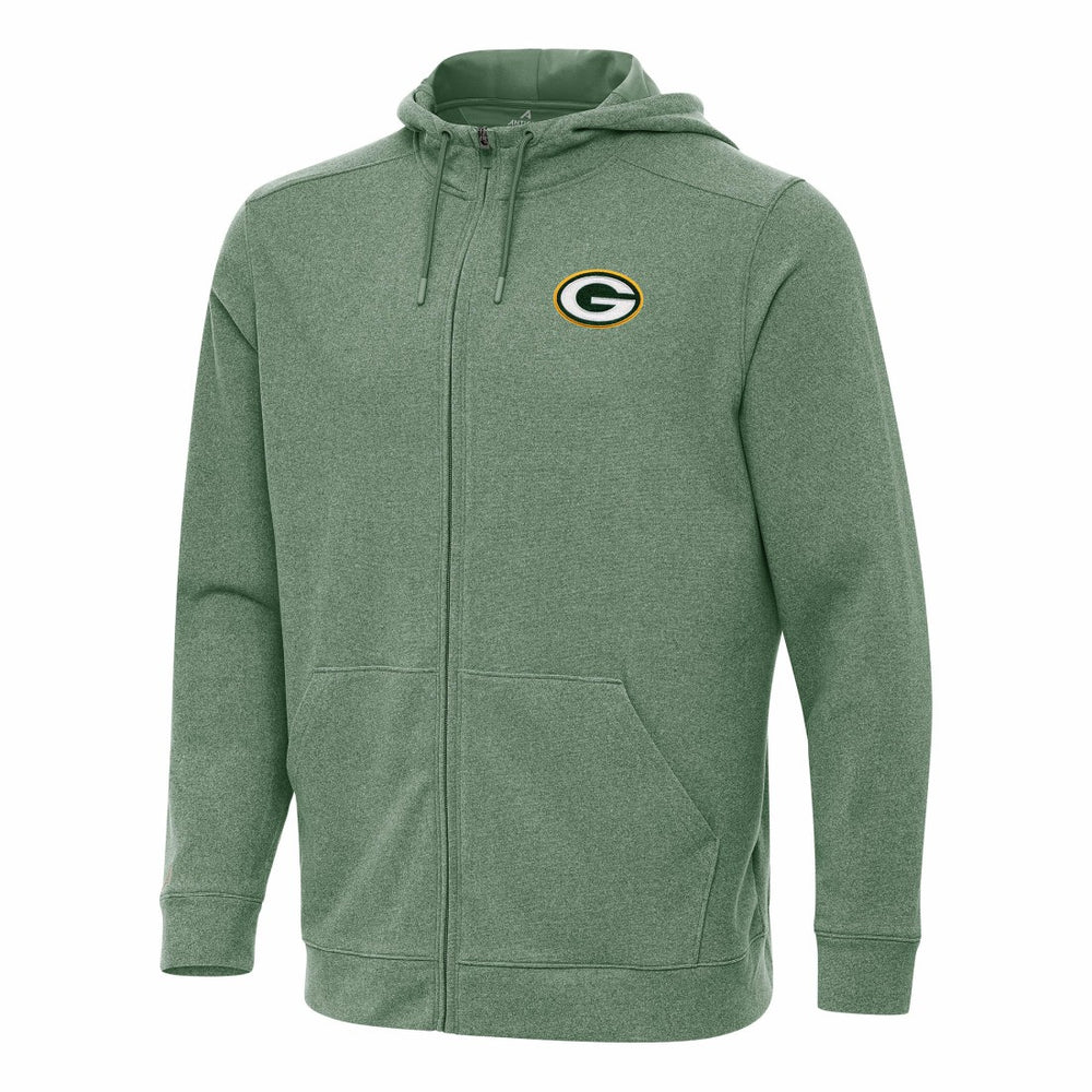 Green Bay Packers Antigua Effortless Full-Zip Hoodie | NFL US