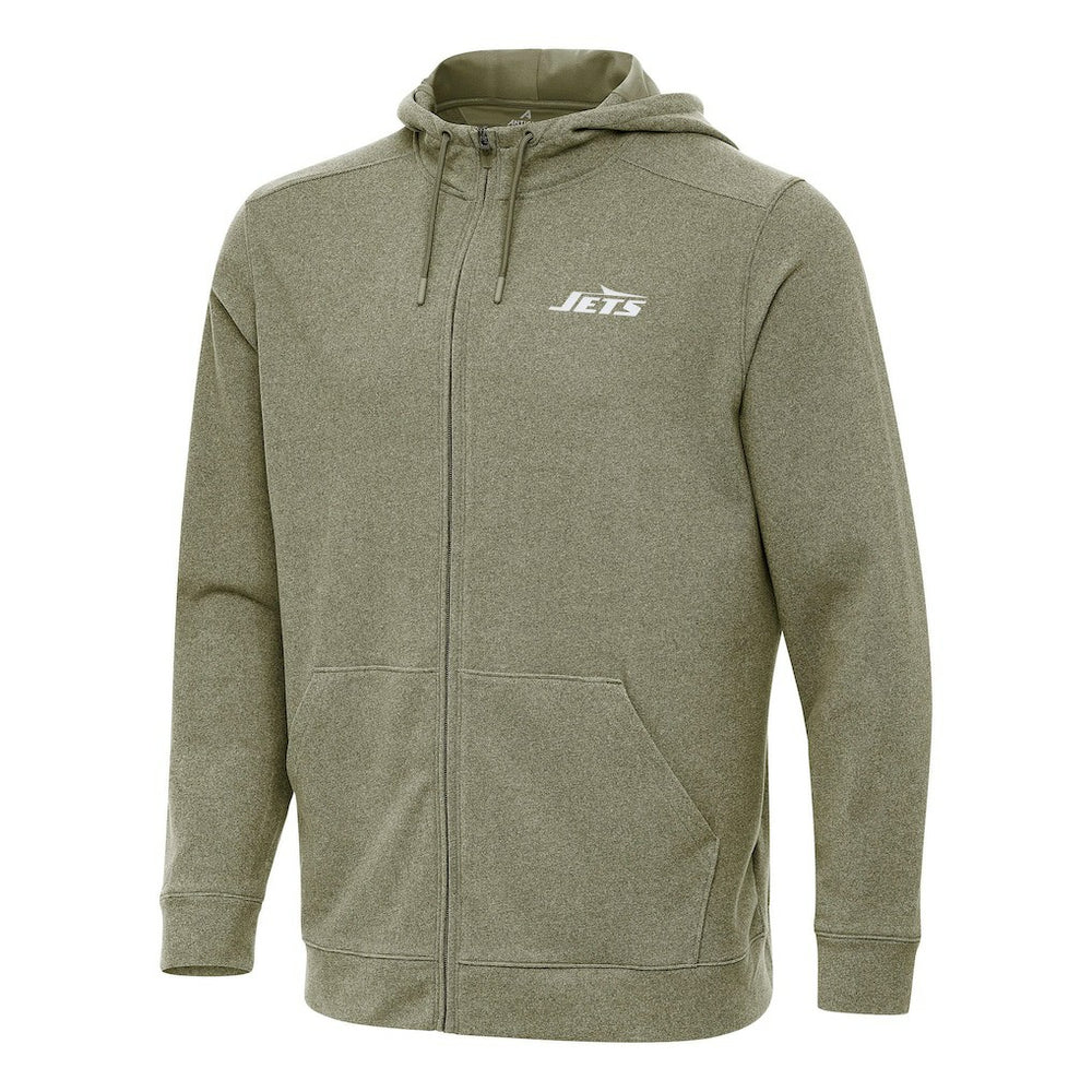 New York Jets Antigua Effortless Full-Zip Hoodie | NFL Hot