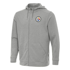 Pittsburgh Steelers Antigua Effortless Full-Zip Hoodie | NFL Hot
