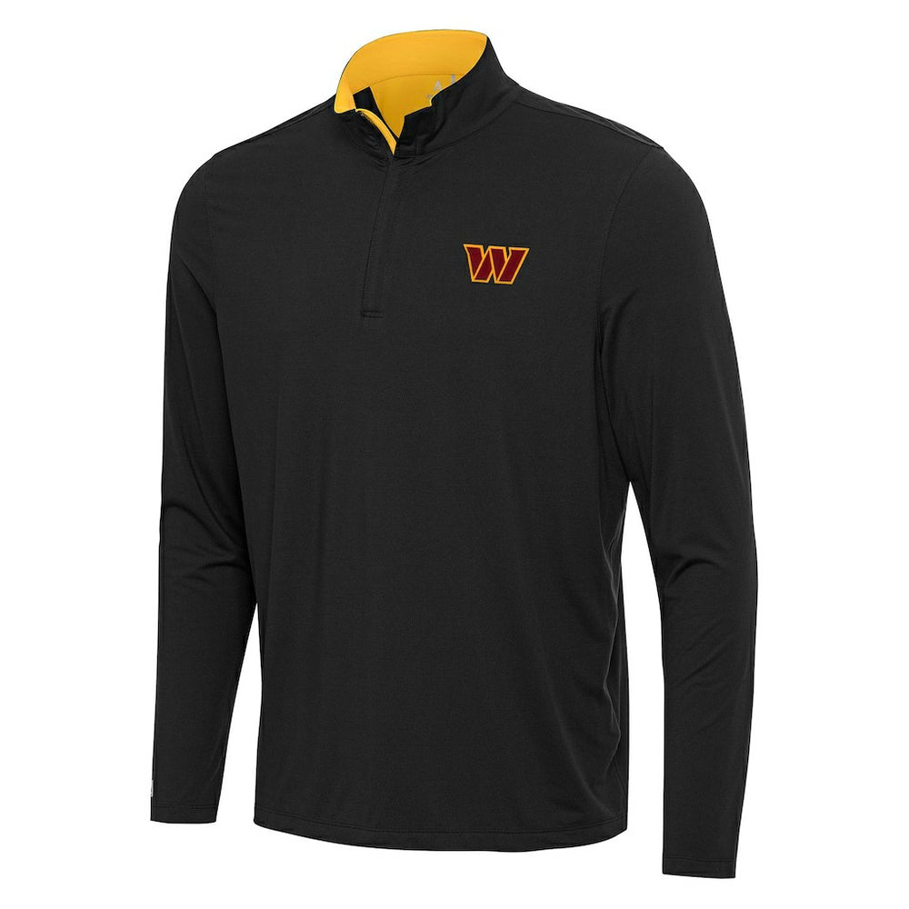 Washington Commanders Antigua Content Quarter-Zip Pullover Top | NFL Online