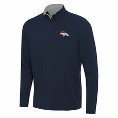 Denver Broncos Antigua Content Quarter-Zip Pullover Top | NFL Discount