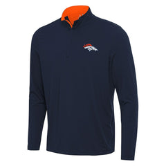 Denver Broncos Antigua Content Quarter-Zip Pullover Top | NFL US