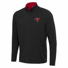 Tampa Bay Buccaneers Antigua Content Quarter-Zip Pullover Top | NFL New
