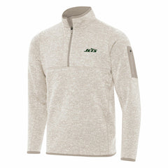 New York Jets Antigua Fortune Quarter-Zip Pullover Jacket | NFL Near me