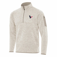 Houston Texans Antigua Fortune Quarter-Zip Pullover Jacket | NFL Discount