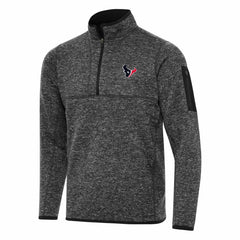 Houston Texans Antigua Fortune Quarter-Zip Pullover Jacket | NFL Near me