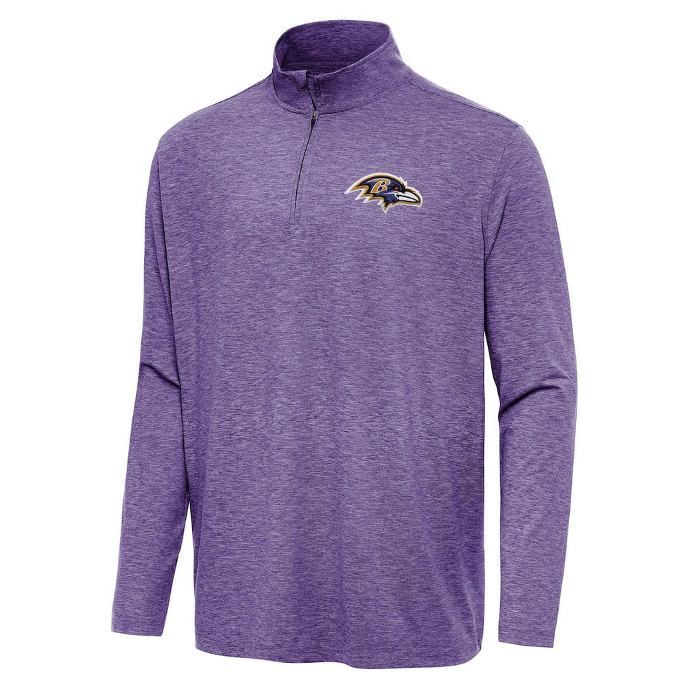 Baltimore Ravens Antigua Hunk Quarter-Zip Jacket | NFL Outlet
