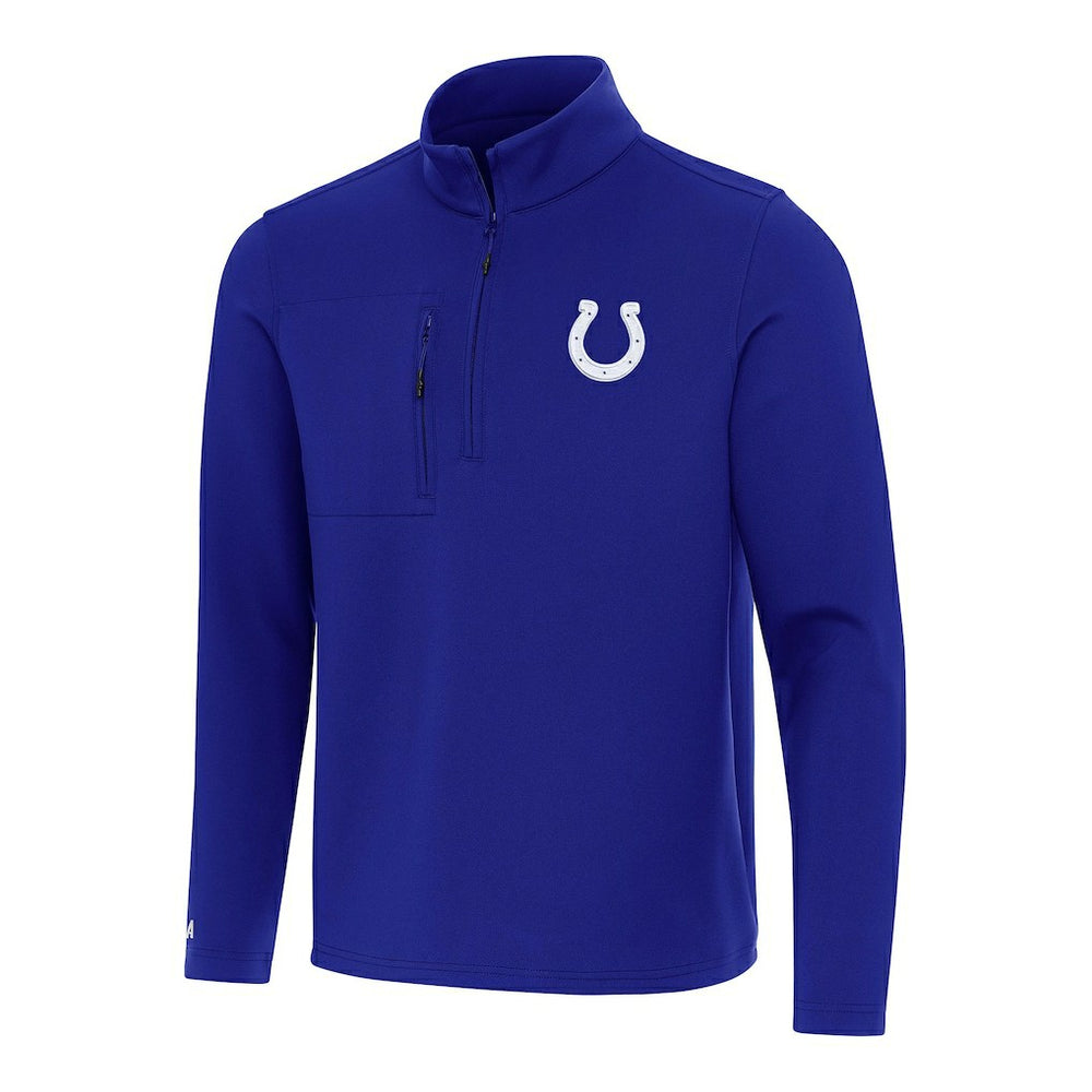 Indianapolis Colts Antigua Insider Quarter-Zip Pullover Top | NFL Discount