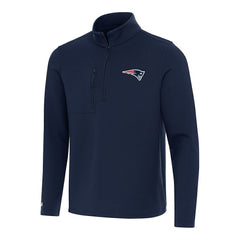 New England Patriots Antigua Insider Quarter-Zip Pullover Top | NFL Hot