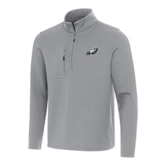 Philadelphia Eagles Antigua Insider Quarter-Zip Pullover Top | NFL Hot