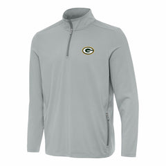 Green Bay Packers Antigua Perilous Quarter-Zip Pullover Top | NFL Online