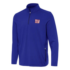 New York Giants Antigua Perilous Quarter-Zip Pullover Top | NFL Discount