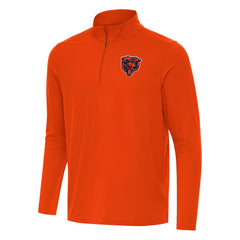 Chicago Bears Antigua Intent Quarter-Zip Pullover Top | NFL On sale